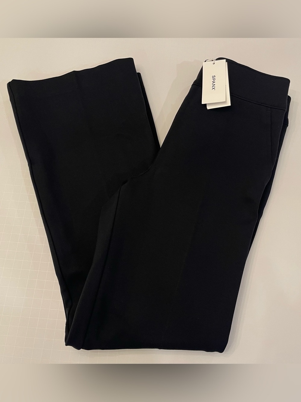 Spanx The Perfect Kick Flare Ponte Pants Size XS Black Pull On